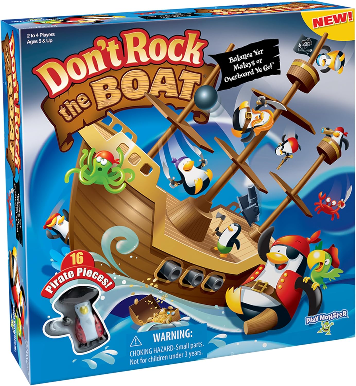 ToppleTension™ Pirate Game