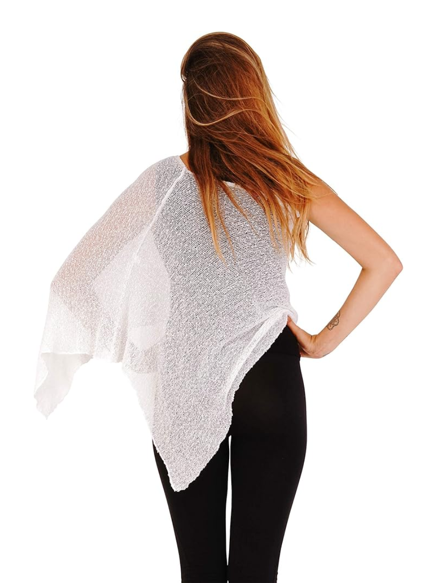 Ethereal Sheer Poncho