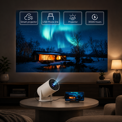 P30 Pro Smart Mini Projector