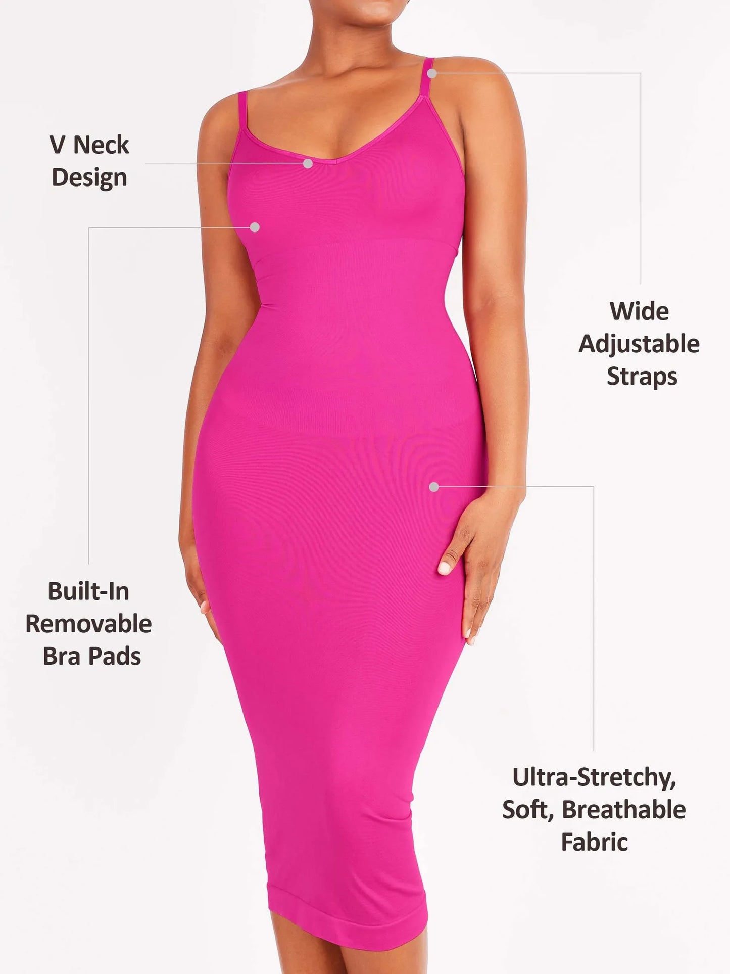 SnatchSilhouette™ Midi Dress