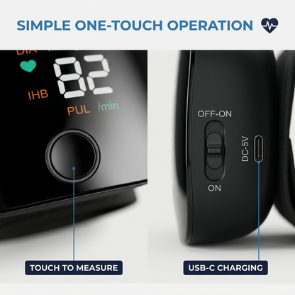 PulseWatch Wrist Blood Pressure Monitor