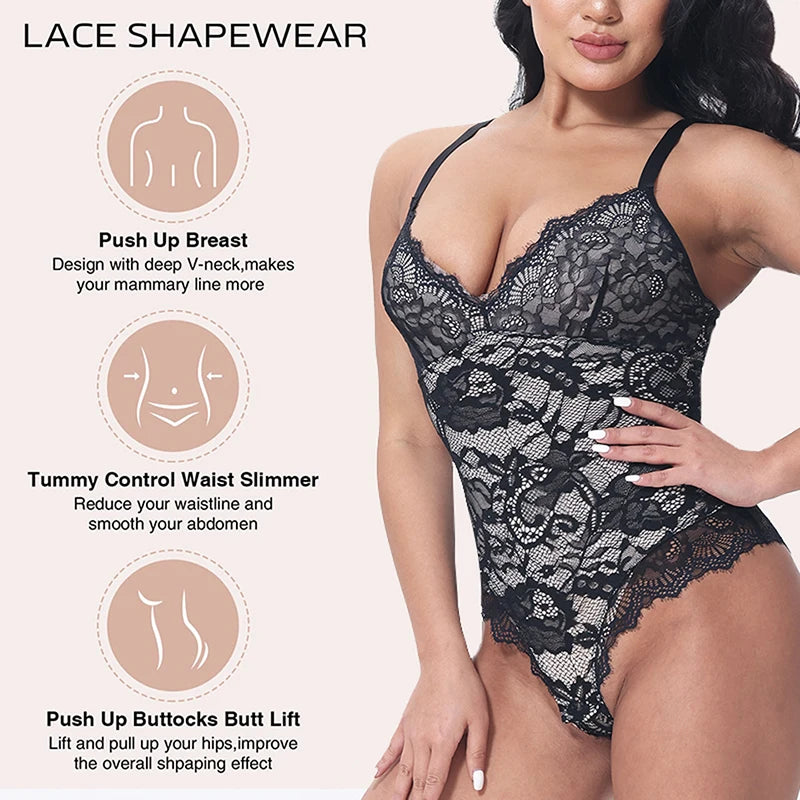 SnatchLace™ Sculpting Bodysuit