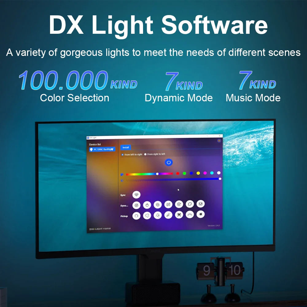 Smart RGB TV Monitor LED Backlight Strip
