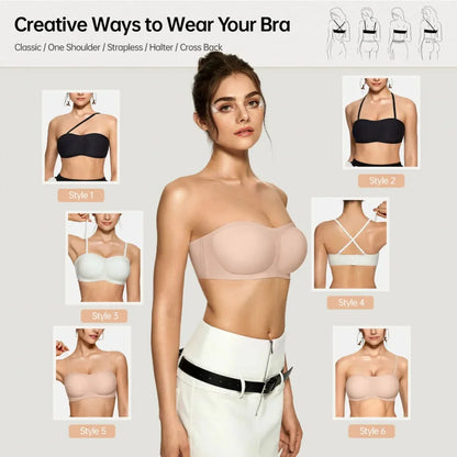 StayLift™ Strapless Push-Up Bra