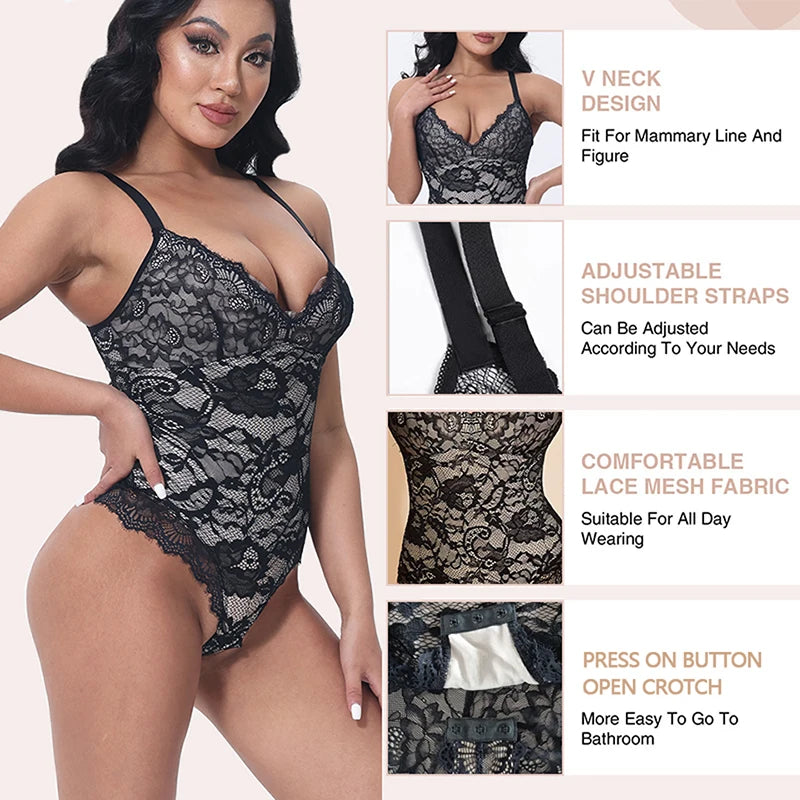 SnatchLace™ Sculpting Bodysuit