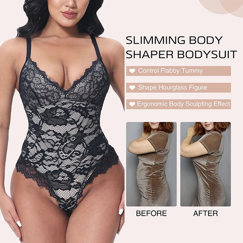 SnatchLace™ Sculpting Bodysuit