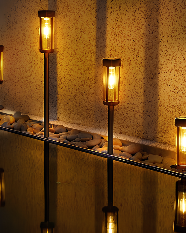 CurbGlow™ Solar Path Lanterns