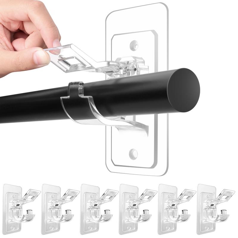 NoDrill™ Curtain Rod Hooks