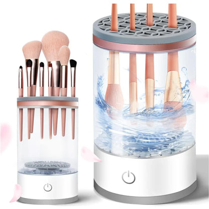 Auto Brush Cleaner Stand